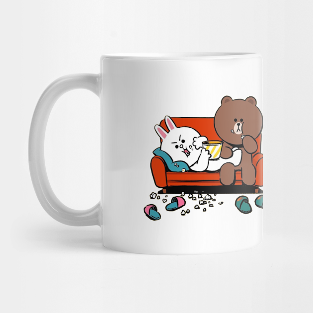 line friends cony mug